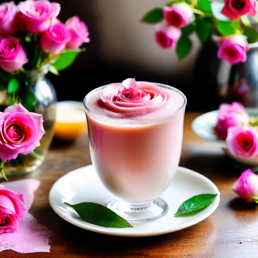 what is rose milk tea